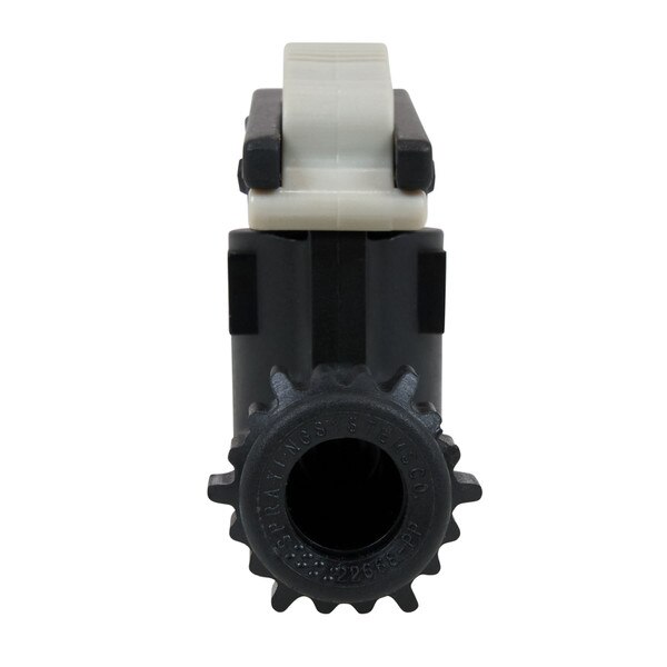 hose connection end of gun